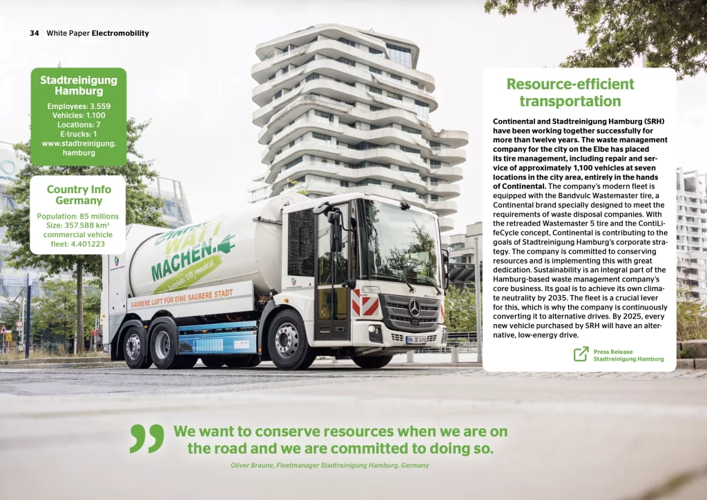 Stadtreinigung Hamburg Electric Waste Management