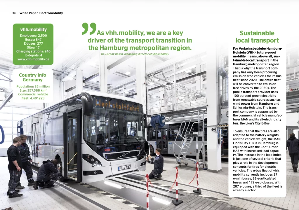 vhh.mobility Electric Bus Hamburg