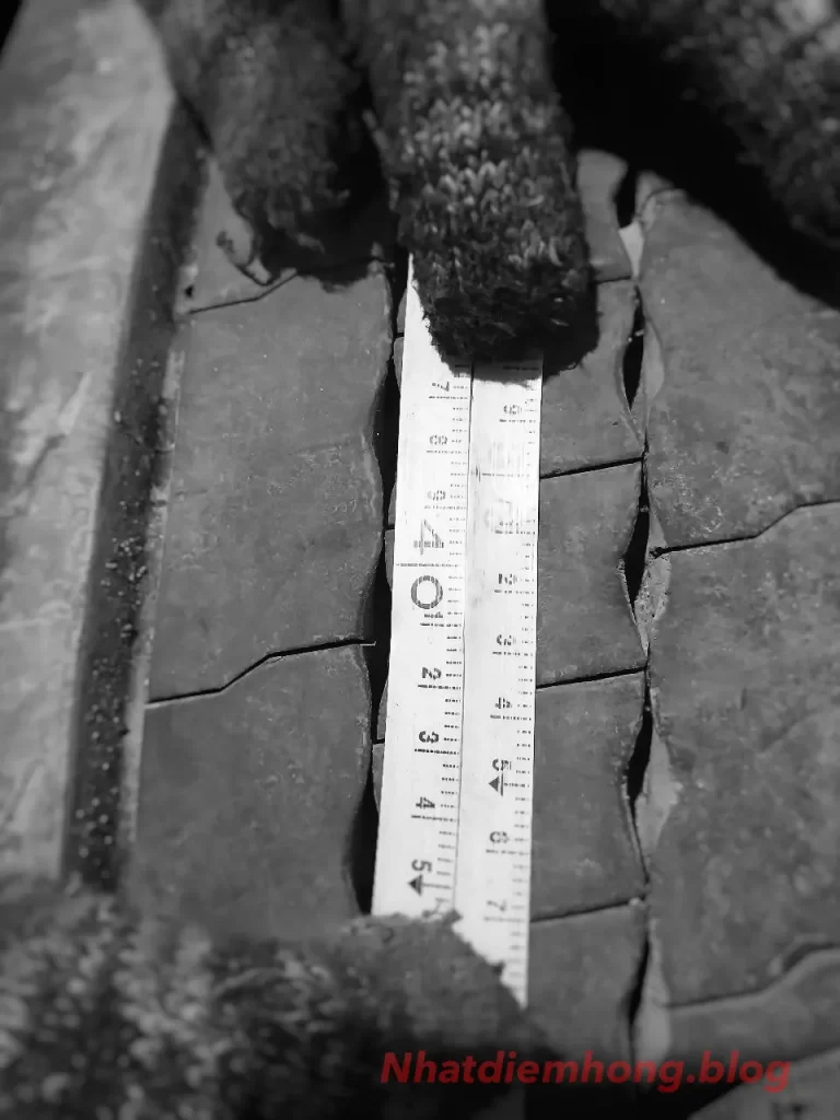 Measuring truck tire circumference during tire rotation service to match dual tires with equal rolling circumference